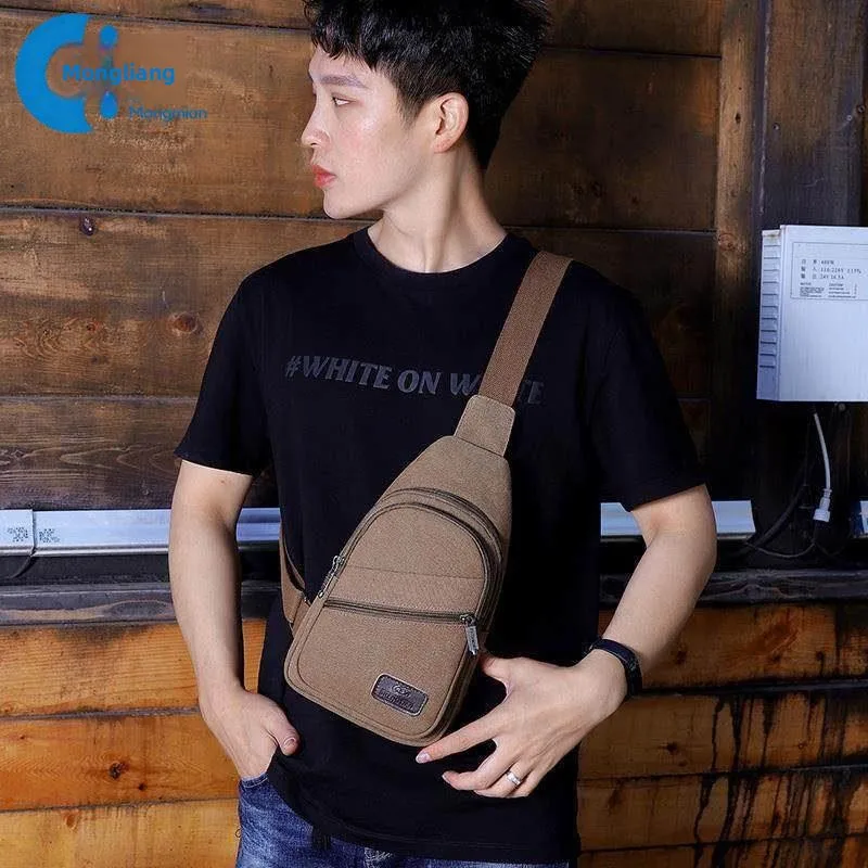 Men's Canvas Waist Bag Small Sporty Crossbody Bag Multi-Functional Casual Korean Style Double Shoulder Bag Trendy
Men's Canvas Waist Bag Small Sporty Crossbody Bag Multi-Functional Casual Korean Style Double Shoulder Bag Trendy