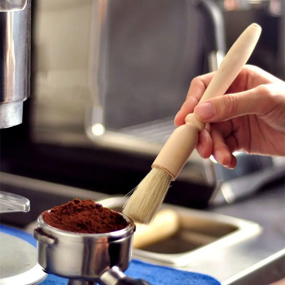 Tea Maker Tools Wood Handle Natural Coffee Powder Brush Coffee Grinder Cleaning Brushes Bristles
Tea Maker Tools Wood Handle Natural Coffee Powder Brush Coffee Grinder Cleaning Brushes Bristles