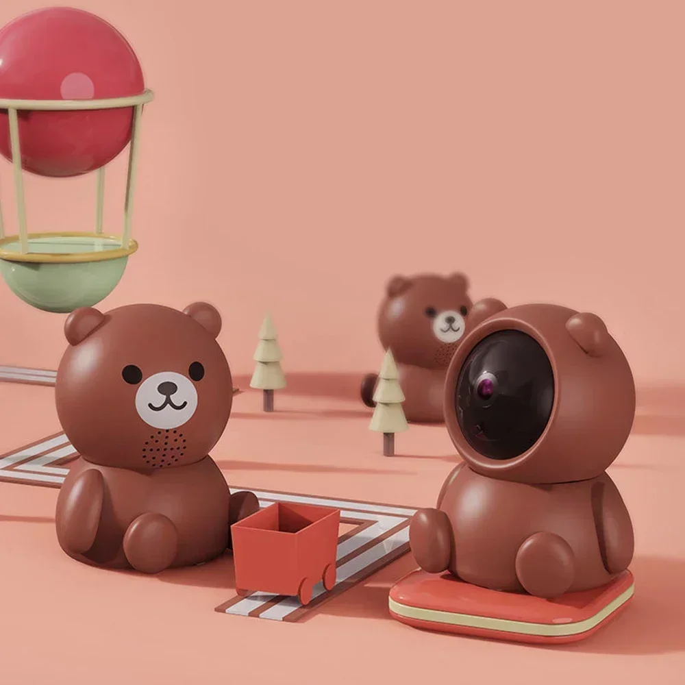 Auto Tracking Surveillance Baby Wifi Monitoring Camera 360 Degree Panoramic Caregiver Teddy Bear Security Monitor Remote
Auto Tracking Surveillance Baby Wifi Monitoring Camera 360 Degree Panoramic Caregiver Teddy Bear Security Monitor Remote