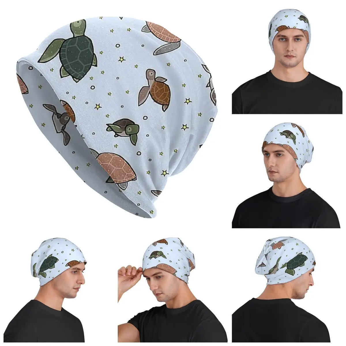 Sea Turtles Warm Knitted Cap Hip Hop Bonnet Hat Autumn Winter Outdoor Beanies Hats for Unisex Adult
Sea Turtles Warm Knitted Cap Hip Hop Bonnet Hat Autumn Winter Outdoor Beanies Hats for Unisex Adult