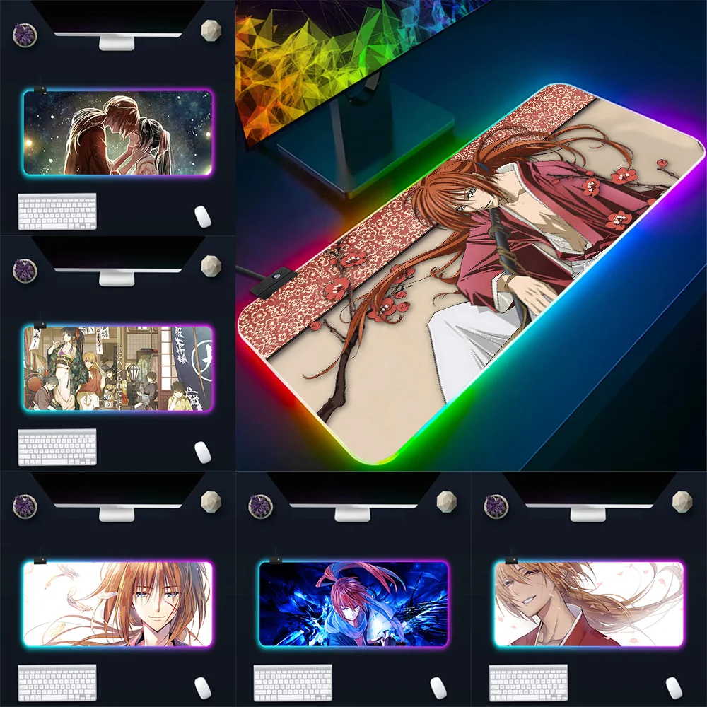 Anime R-Rurouni Kenshins RGB Pc Gamer Keyboard Mouse Pad Mousepad LED Glowing Mouse Mats Rubber Gaming Computer Mausepad
Anime R-Rurouni Kenshins RGB Pc Gamer Keyboard Mouse Pad Mousepad LED Glowing Mouse Mats Rubber Gaming Computer Mausepad