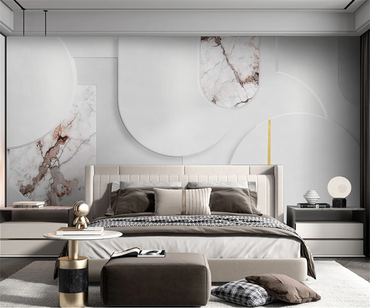 beibehang Customized new modern minimalist light luxury high-end marble bedroom sofa background papel de parede wallpaper
beibehang Customized new modern minimalist light luxury high-end marble bedroom sofa background papel de parede wallpaper