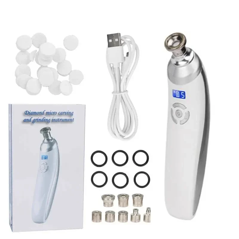 Handheld Diamond Microdermabrasion Machine Blackhead Removal Facial Skin Care Beauty Device Diamond Dermabrasion Machine Tips
Handheld Diamond Microdermabrasion Machine Blackhead Removal Facial Skin Care Beauty Device Diamond Dermabrasion Machine Tips