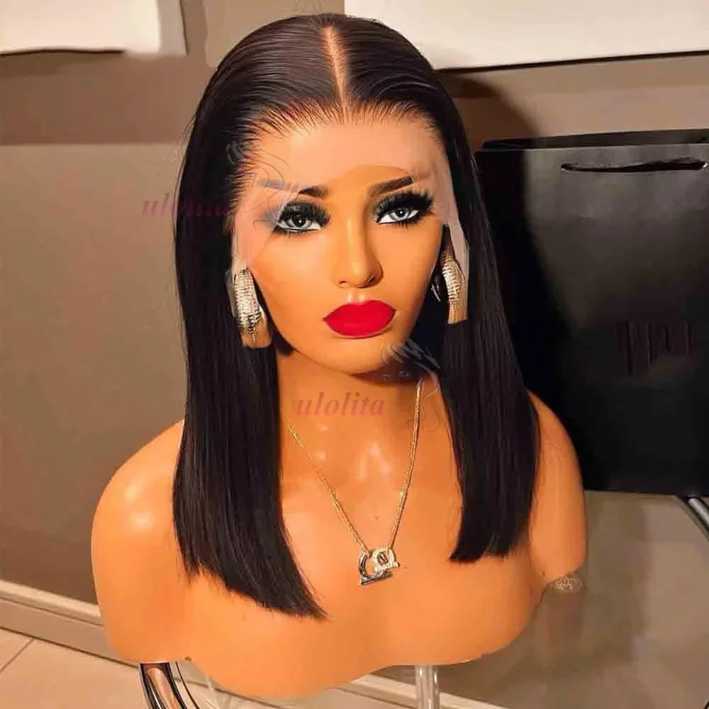 Bleached Knots Bone Straight Wig Human Hair Ready To Go Short Bob 13x4 HD Full Transparent Lace Frontal Wigs Pre Plucked 
Bleached Knots Bone Straight Wig Human Hair Ready To Go Short Bob 13x4 HD Full Transparent Lace Frontal Wigs Pre Plucked
