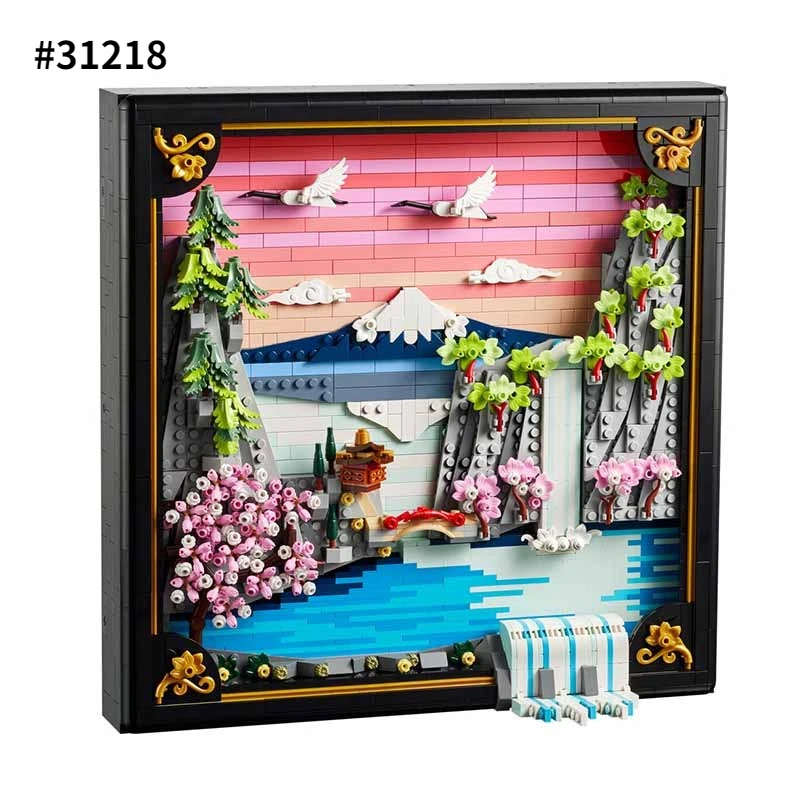 1892PCS Art And Life 31218 Japanese Cherry Blossom Landscape Model Building Blocks Diy Creative Toy Adornment Christmas Gift
1892PCS Art And Life 31218 Japanese Cherry Blossom Landscape Model Building Blocks Diy Creative Toy Adornment Christmas Gift