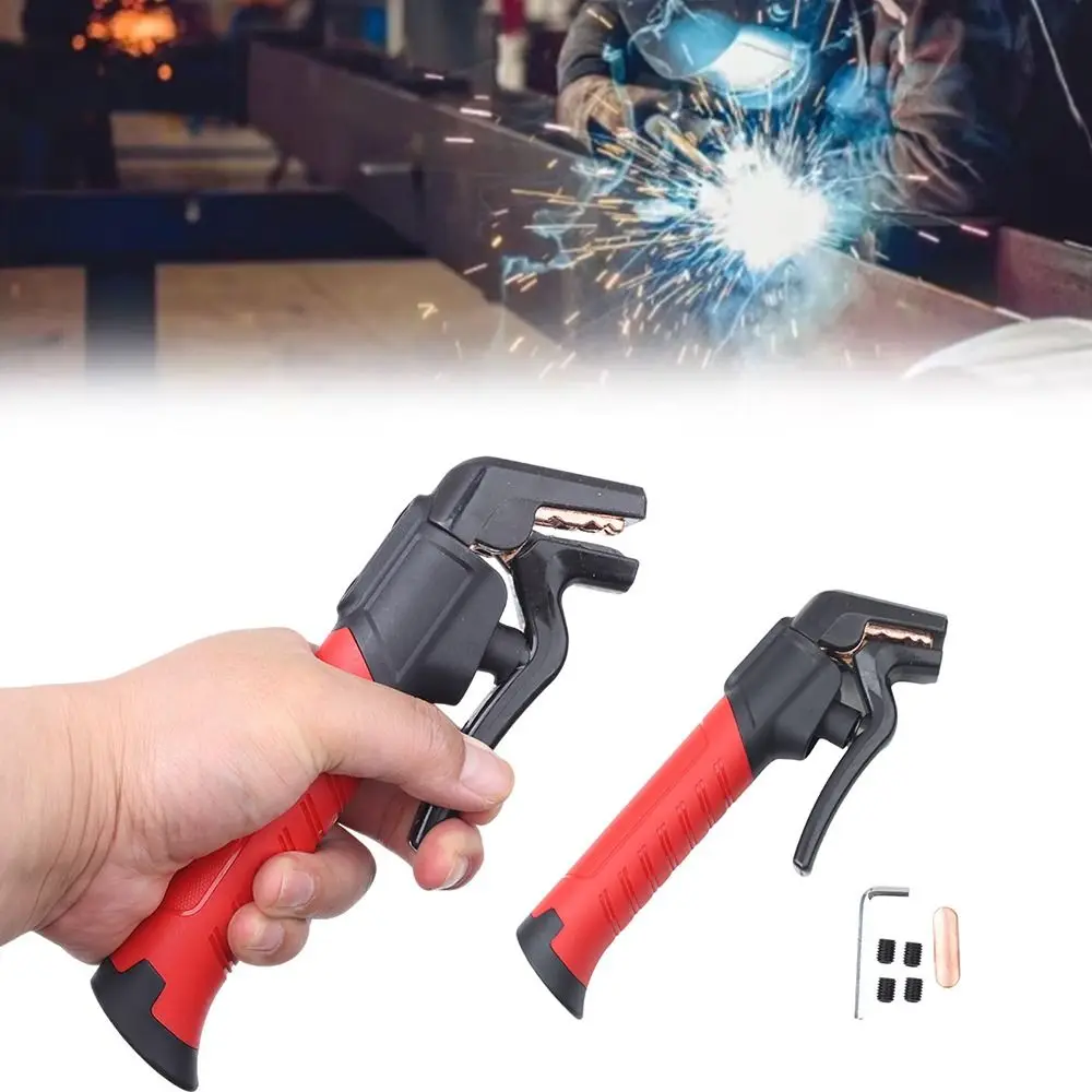 Heat Resistant Welding Tongs Insulated Handle Heavy Duty Welding Electrode Holder Ergonomic 600A Electrode Holding Clamp
Heat Resistant Welding Tongs Insulated Handle Heavy Duty Welding Electrode Holder Ergonomic 600A Electrode Holding Clamp