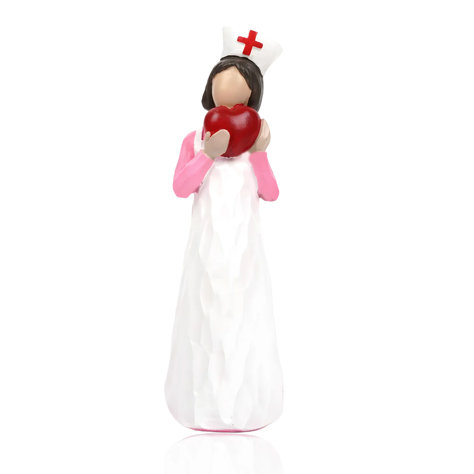Pink Clothes Loving Nurse Statue - Home art decorative piece, perfect gift for family and friends, decorative craft accessories
Pink Clothes Loving Nurse Statue - Home art decorative piece, perfect gift for family and friends, decorative craft accessories