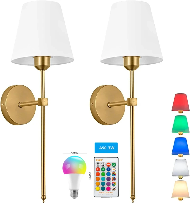 American Retro Wall Lamp Industrial Style Fabric lampshade Bedside Resding Wall Light Bathroom Living room decor Light fixture
American Retro Wall Lamp Industrial Style Fabric lampshade Bedside Resding Wall Light Bathroom Living room decor Light fixture
