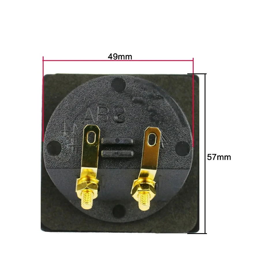 2pcs Mini Speaker Dual Speaker Terminal Wiring DIY 57 * 57MM 2PCSGHXAMP High Quality 2-channel Speaker Terminal Box
2pcs Mini Speaker Dual Speaker Terminal Wiring DIY 57 * 57MM 2PCSGHXAMP High Quality 2-channel Speaker Terminal Box