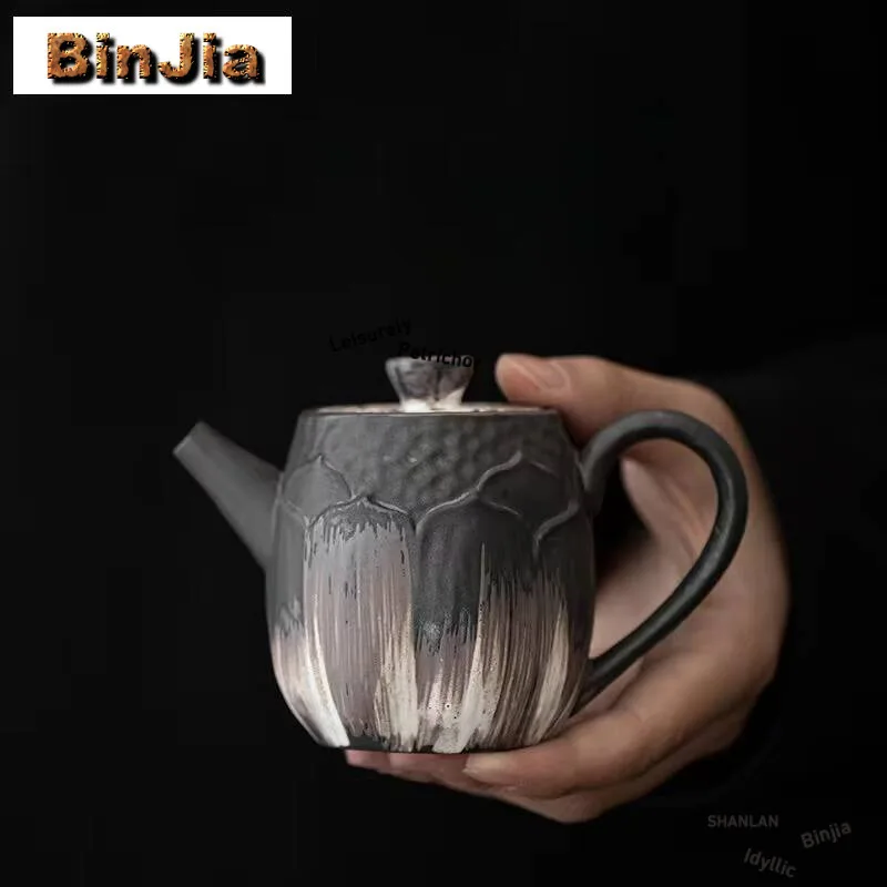 180 мл рельефный чайник ручной работы в стиле лотоса, ретро грубая керамика, горшок для замачивания чая, чайник для кунг-фу, посуда, аксессуары, украшения, ремесло
180 мл рельефный чайник ручной работы в стиле лотоса, ретро грубая керамика, горшок для замачивания чая, чайник для кунг-фу, посуда, аксессуары, украшения, ремесло