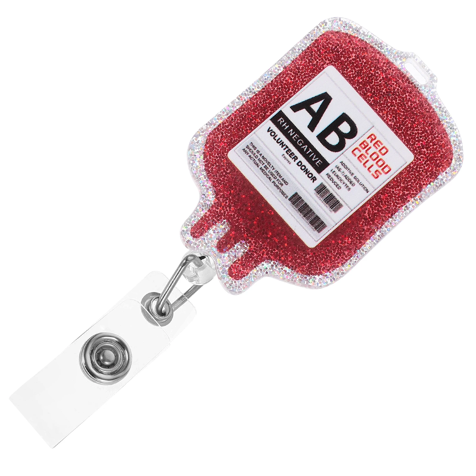 Retractable Acrylic Bag Nurse Badge Reel Easy Name Tag Holder Pull Buckle Clip Name Tag Holder ID Card Red A Type
Retractable Acrylic Bag Nurse Badge Reel Easy Name Tag Holder Pull Buckle Clip Name Tag Holder ID Card Red A Type