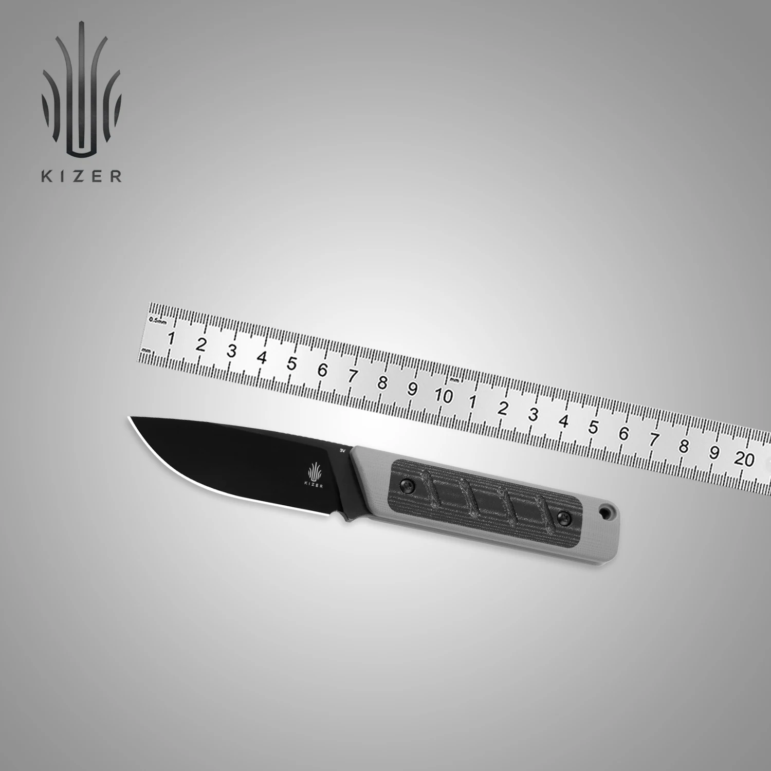 Kizer Fixed Blade Knife Smolt 1063A1 2024 New Micarta+G10 Handle Pocket Knife with 3V Steel Blade Survival Knife
Kizer Fixed Blade Knife Smolt 1063A1 2024 New Micarta+G10 Handle Pocket Knife with 3V Steel Blade Survival Knife