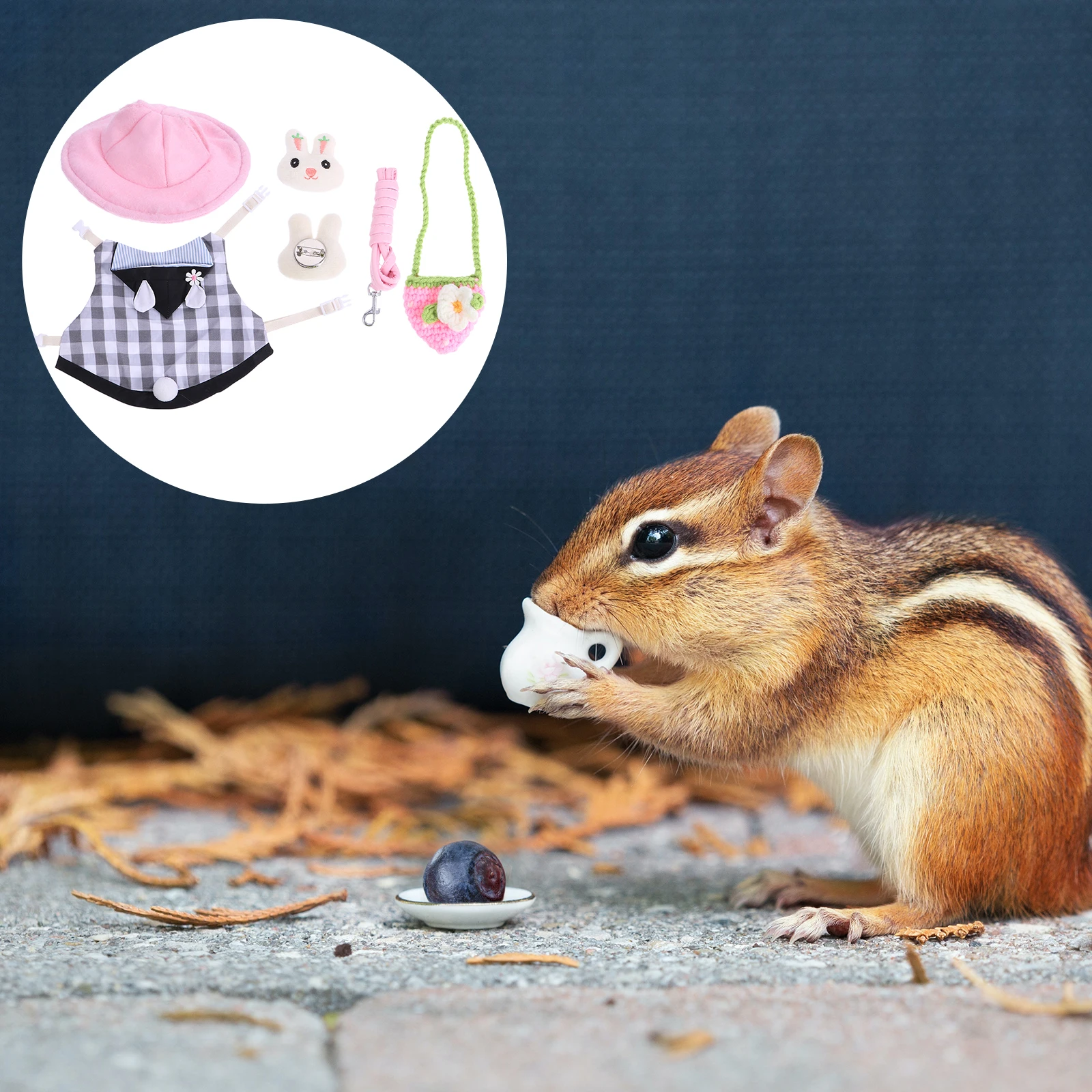 Rabbit Hamster Harness Leash Set Vest Costume Accessories Small Animal Walking Gear Pet Supply Bunny Vest Leash Pet for Wedding
Rabbit Hamster Harness Leash Set Vest Costume Accessories Small Animal Walking Gear Pet Supply Bunny Vest Leash Pet for Wedding