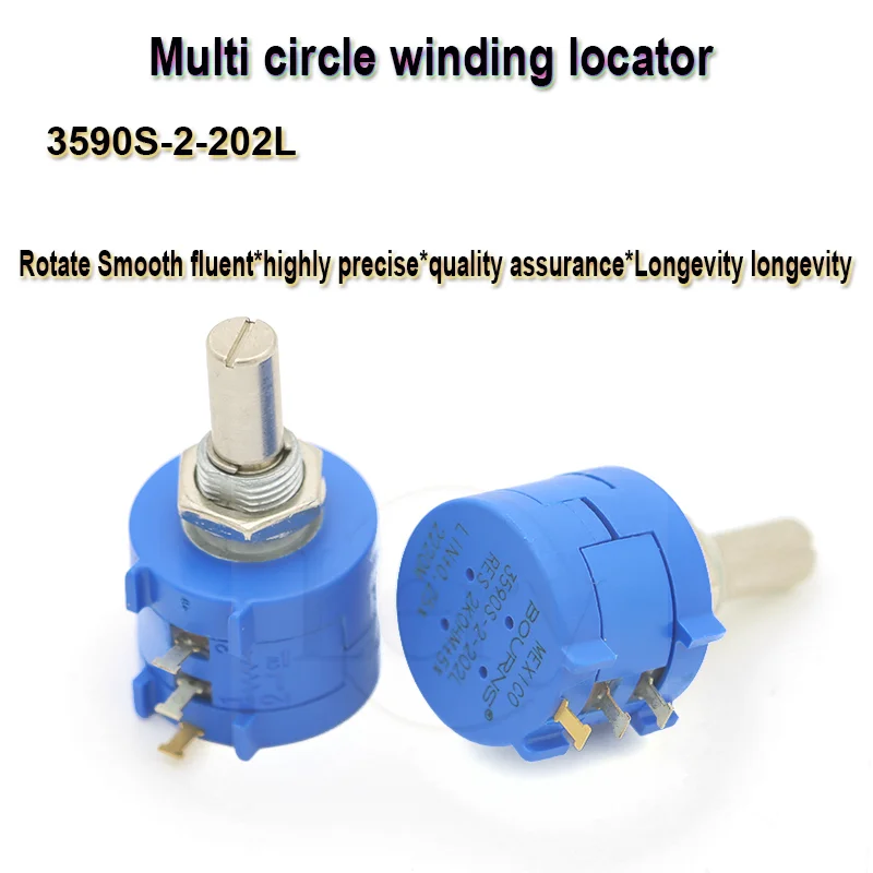 1 PCS 3590S Multiturn Potentiometer 2K ohm Potentiometer Adjustable Resistor 3590 202
1 PCS 3590S Multiturn Potentiometer 2K ohm Potentiometer Adjustable Resistor 3590 202