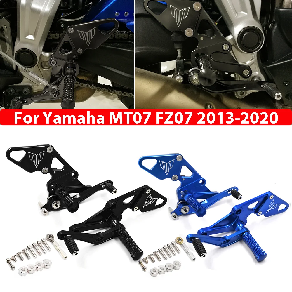 MT07 FZ07 CNC Adjustable Rearset Footrest Footpeg For Yamaha MT-07 FZ-07 MT FZ 07 2013 2014 2015 2016 2017 2018 2019 2020
MT07 FZ07 CNC Adjustable Rearset Footrest Footpeg For Yamaha MT-07 FZ-07 MT FZ 07 2013 2014 2015 2016 2017 2018 2019 2020