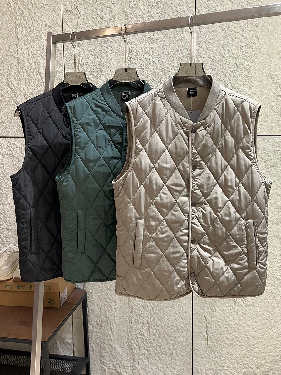 Quilted Fill! Thread! No Clump No Run Cotton! Autumn Winter Men Women Lightweight Inner Vest Jacket
Quilted Fill! Thread! No Clump No Run Cotton! Autumn Winter Men Women Lightweight Inner Vest Jacket