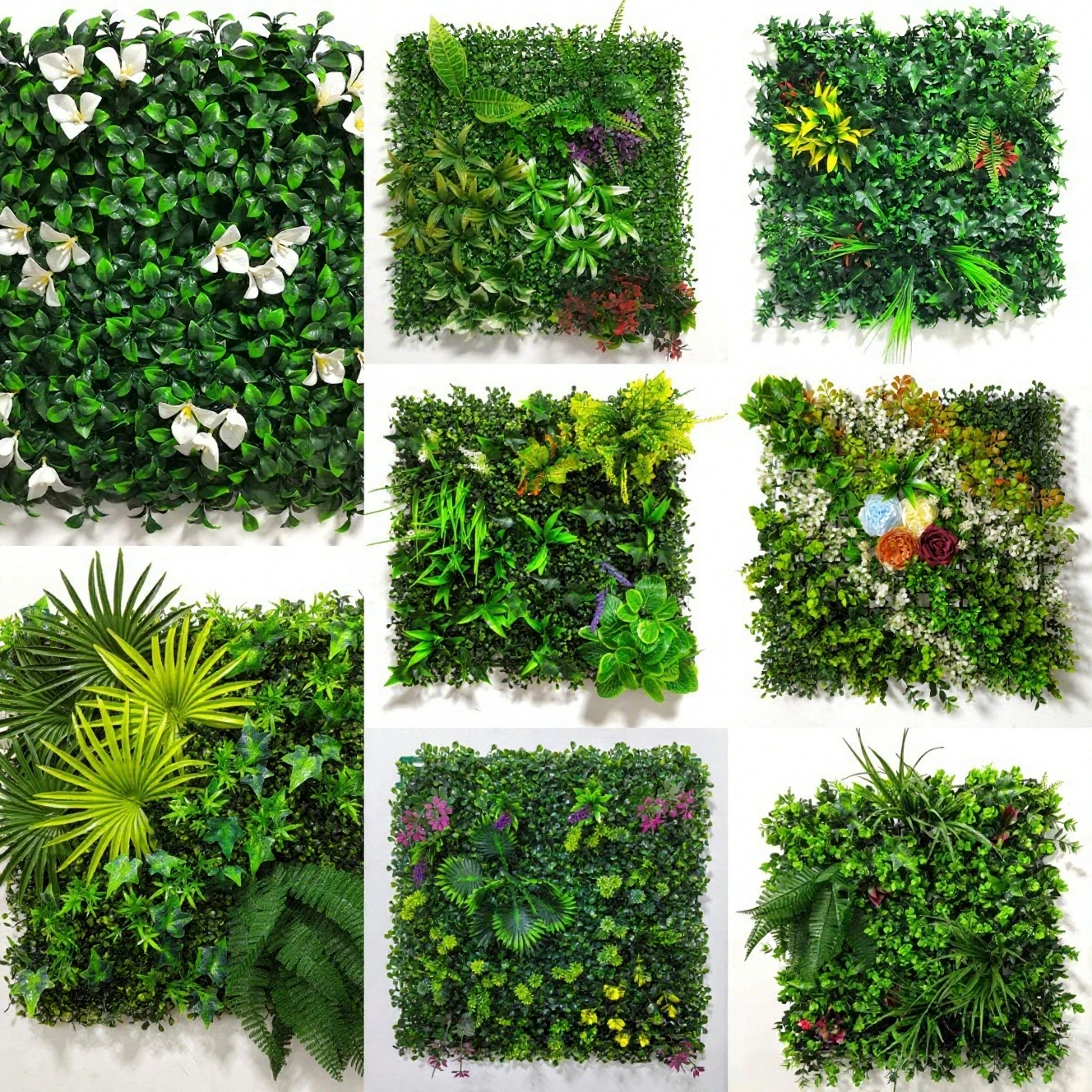 New simulated green plant wall decoration artificial plastic fake plant courtyard decoration evergreen wedding background wall
New simulated green plant wall decoration artificial plastic fake plant courtyard decoration evergreen wedding background wall