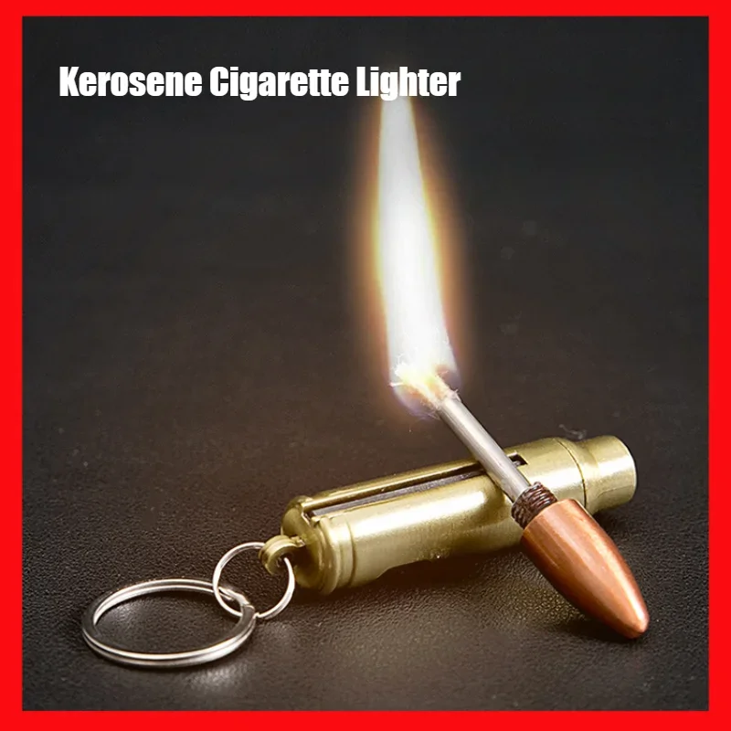 2025 Cigar igniter Bullet Shape Kerosene Lighter 10000 Times Match Slip Ignition Cigarette Lighters & Smoking Accessories Ignite
2025 Cigar igniter Bullet Shape Kerosene Lighter 10000 Times Match Slip Ignition Cigarette Lighters & Smoking Accessories Ignite