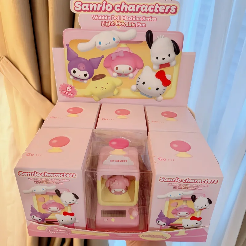 Подлинные персонажи Sanrio, качающаяся кукла, машина, серия слепая коробка, модная кукла, гаражный комплект, украшение для рабочего стола, игрушка, подарок на день рождения для девочки
Подлинные персонажи Sanrio, качающаяся кукла, машина, серия слепая коробка, модная кукла, гаражный комплект, украшение для рабочего стола, игрушка, подарок на день рождения для девочки