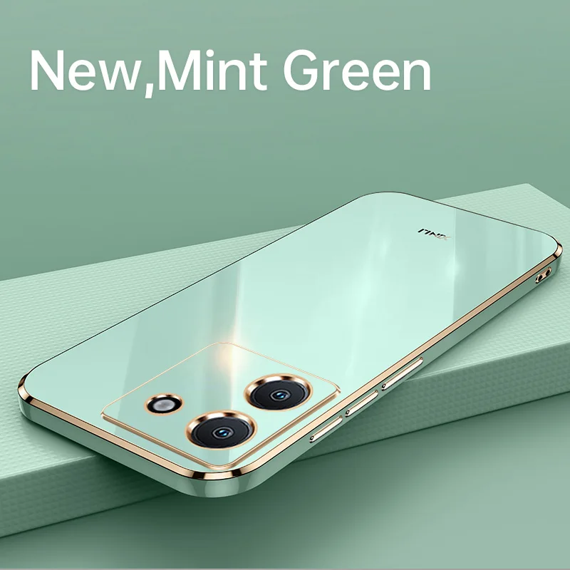 Plating Fashion Phone Cases for Xiaomi Poco M7 Pro M7Pro 5G Soft Luxury Shell Original Silicone Lens Protection Back Cover Funda
Plating Fashion Phone Cases for Xiaomi Poco M7 Pro M7Pro 5G Soft Luxury Shell Original Silicone Lens Protection Back Cover Funda