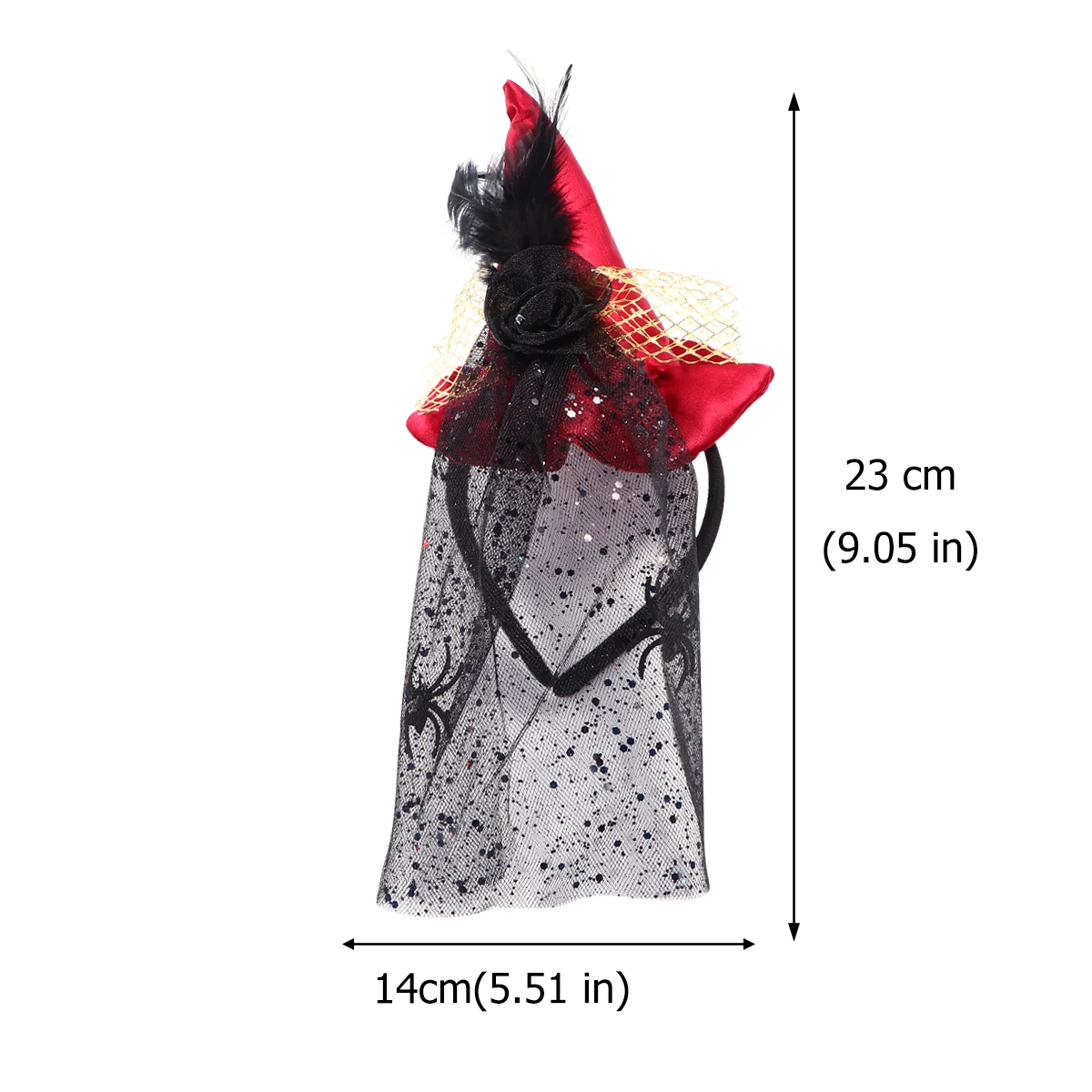 2pcs Black Witch Spider Veil Halloween Hair Accessories Costume Hat Headband Party Clips Hairpin Gift Decoration Headgear
2pcs Black Witch Spider Veil Halloween Hair Accessories Costume Hat Headband Party Clips Hairpin Gift Decoration Headgear
