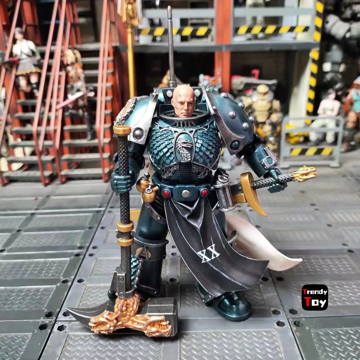 【Доставка в течение 24 часов】Фигурка JOYTOY Warhammer 40K Alpha Legion Praetor с мощным мечом Harrowmaster Armillus Dynat, 2 шт., масштаб 1/18
【Доставка в течение 24 часов】Фигурка JOYTOY Warhammer 40K Alpha Legion Praetor с мощным мечом Harrowmaster Armillus Dynat, 2 шт., масштаб 1/18