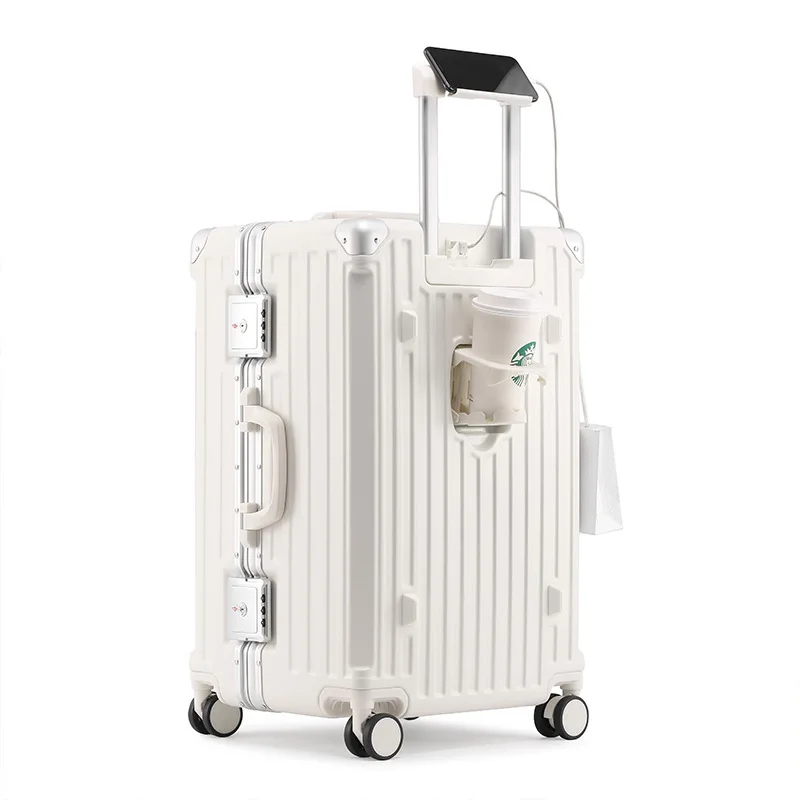 Large capacity, luggage, universal wheel, female thickened, square lock, aluminum frame, tie rod.
Large capacity, luggage, universal wheel, female thickened, square lock, aluminum frame, tie rod.