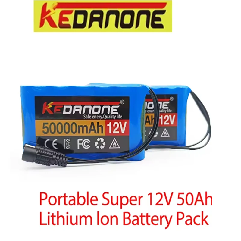 Original NEW Portable Super 12V 50000mah Battery Rechargeable Lithium Ion Battery Pack Capacity DC 12.6v 50Ah CCTV Cam Monitor +
Original NEW Portable Super 12V 50000mah Battery Rechargeable Lithium Ion Battery Pack Capacity DC 12.6v 50Ah CCTV Cam Monitor +