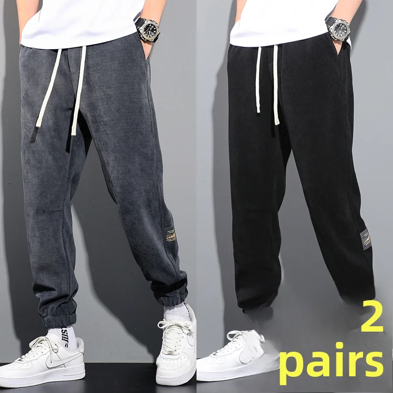 Вельветовые мужские брюки, свободная рабочая одежда, повседневные брюки, молодежные затянутые теплые спортивные брюки, осень-зима, Новое поступление
Вельветовые мужские брюки, свободная рабочая одежда, повседневные брюки, молодежные затянутые теплые спортивные брюки, осень-зима, Новое поступление