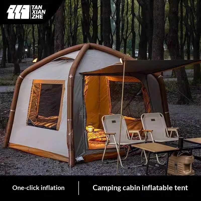 Automatic Inflatable Tent Outdoor Camping Overnight Camping Family Picnic Portable Folding Quick Setup Family Camping Shelter
Automatic Inflatable Tent Outdoor Camping Overnight Camping Family Picnic Portable Folding Quick Setup Family Camping Shelter