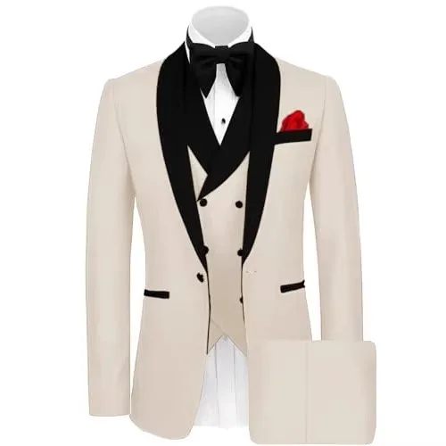 2026 New Style Men's Three-Piece Solid Color High-Class Formal Suit Set with Elegant Style Veste Pour Homme Mariage Men Suits
2026 New Style Men's Three-Piece Solid Color High-Class Formal Suit Set with Elegant Style Veste Pour Homme Mariage Men Suits