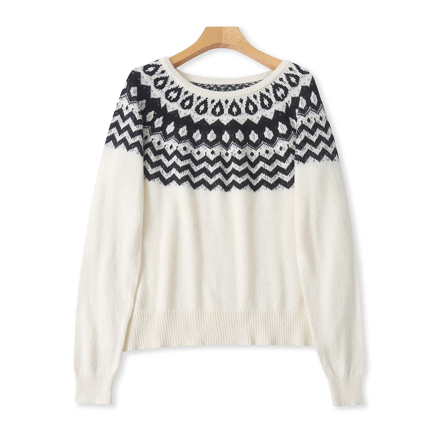 Вязаный свитер в стиле ретро с узором «Фэр-айл», свободный крой, облегающий, повседневный, для женщин, осень-зима, из смесового хлопка, длинный...
Вязаный свитер в стиле ретро с узором «Фэр-айл», свободный крой, облегающий, повседневный, для женщин, осень-зима, из смесового хлопка, длинный...