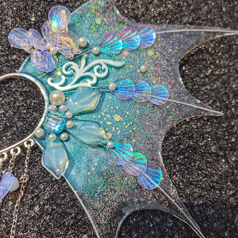 Mermaid Shark Ears Headdress COS Fairy Wizard Hair Accessory Mermaid Props Photo Cosplay Shark Ears
Mermaid Shark Ears Headdress COS Fairy Wizard Hair Accessory Mermaid Props Photo Cosplay Shark Ears