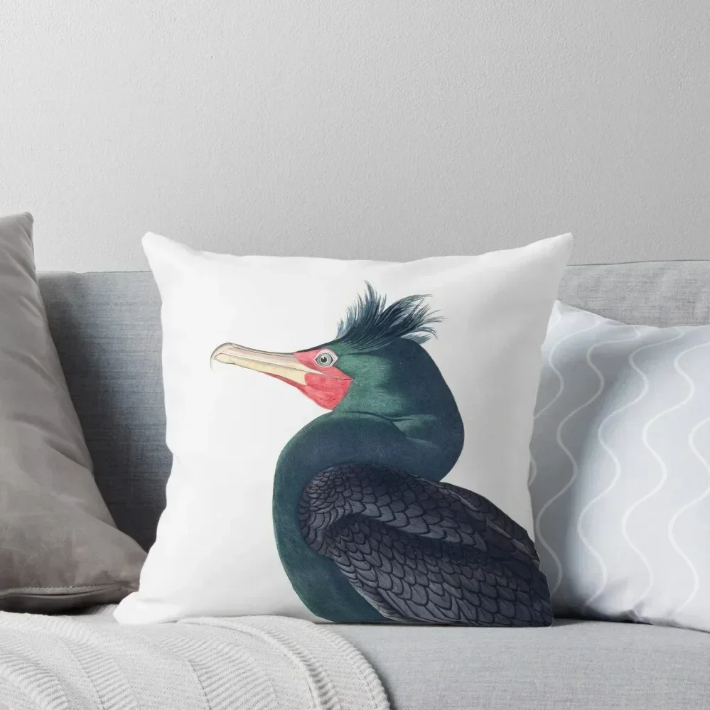 Double-crested Cormorant - John James Audubon Throw Pillow Decorative Cushions Decorative Sofa Cushion Cusions Cover pillow
Double-crested Cormorant - John James Audubon Throw Pillow Decorative Cushions Decorative Sofa Cushion Cusions Cover pillow