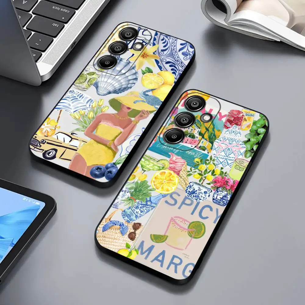 Seaside Scenery Wine Lemon Phone Case For Samsung GalaxyA13,21s,22,31,32,52,53,71,72,73,Soft Black Cover
Seaside Scenery Wine Lemon Phone Case For Samsung GalaxyA13,21s,22,31,32,52,53,71,72,73,Soft Black Cover