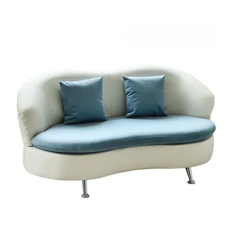 Скандинавский тканевый диван для маленькой квартиры, гостиной, домашний креативный диван-кресло для отдыха
Скандинавский тканевый диван для маленькой квартиры, гостиной, домашний креативный диван-кресло для отдыха