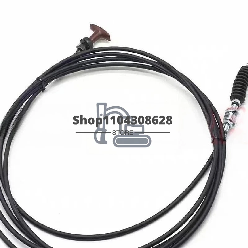 Трос остановки двигателя ZX70, ZX120 для экскаваторов ZX160, ZX200, ZX240, ZX230, ZX300, ZX330
Трос остановки двигателя ZX70, ZX120 для экскаваторов ZX160, ZX200, ZX240, ZX230, ZX300, ZX330