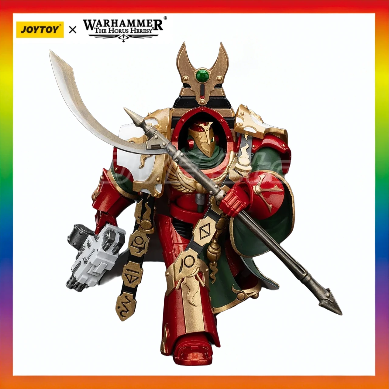 Original JOYTOY Warhammer 40K Thousand Sons Legion Praetor in Cataphractii Terminator Armour 1/18 Action Figure Toys Model Gift
Original JOYTOY Warhammer 40K Thousand Sons Legion Praetor in Cataphractii Terminator Armour 1/18 Action Figure Toys Model Gift