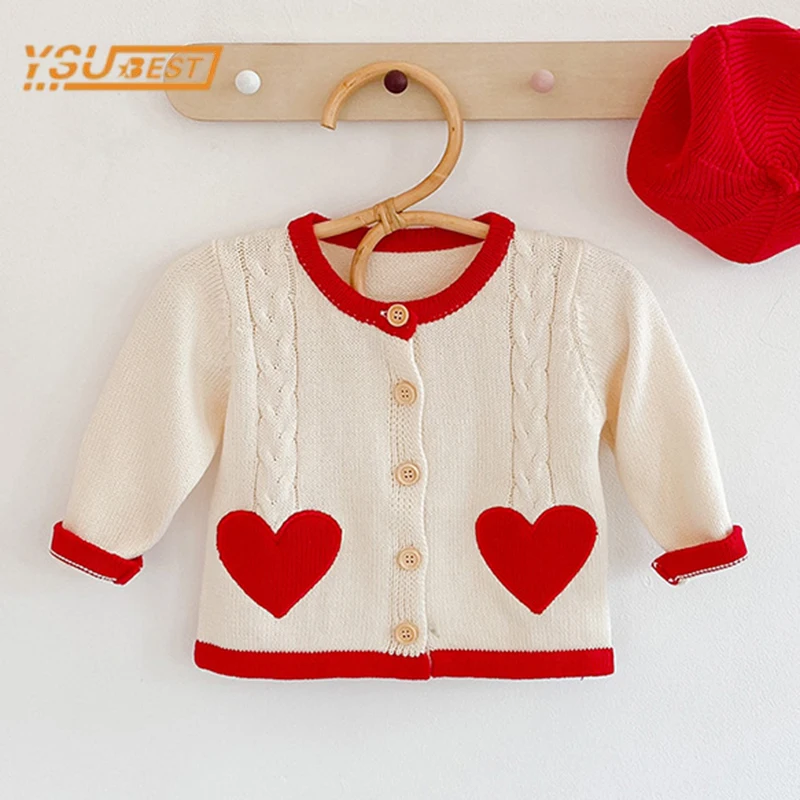 Autumn New Kids Baby Girls Sweaters Baby Girls Long Sleeve Sweet Love Heart Knitting Pullovers Children Sweaters
Autumn New Kids Baby Girls Sweaters Baby Girls Long Sleeve Sweet Love Heart Knitting Pullovers Children Sweaters
