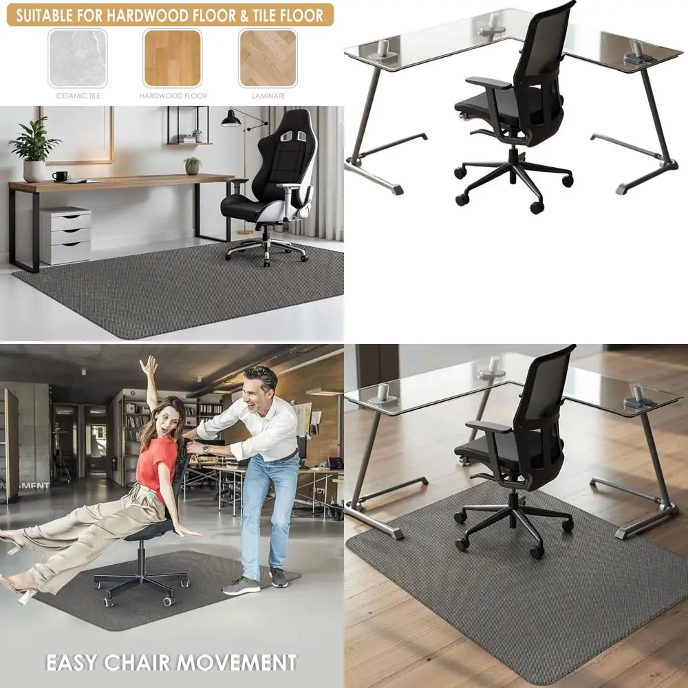 Сверхмощный коврик для офисного стула 44x58 для паркетных полов, противоскользящий, без изогнутый, светло-коричневый защитный коврик
Сверхмощный коврик для офисного стула 44x58 для паркетных полов, противоскользящий, без изогнутый, светло-коричневый защитный коврик