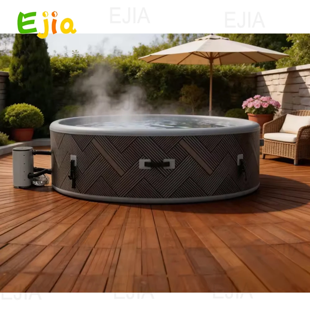 Drop-Stitch Inflatable Hot Tub, 6-8 Person Outdoor Portable Spa with 170 Air Jets & Heating System, Massage Spa Tub for Backyard
Drop-Stitch Inflatable Hot Tub, 6-8 Person Outdoor Portable Spa with 170 Air Jets & Heating System, Massage Spa Tub for Backyard