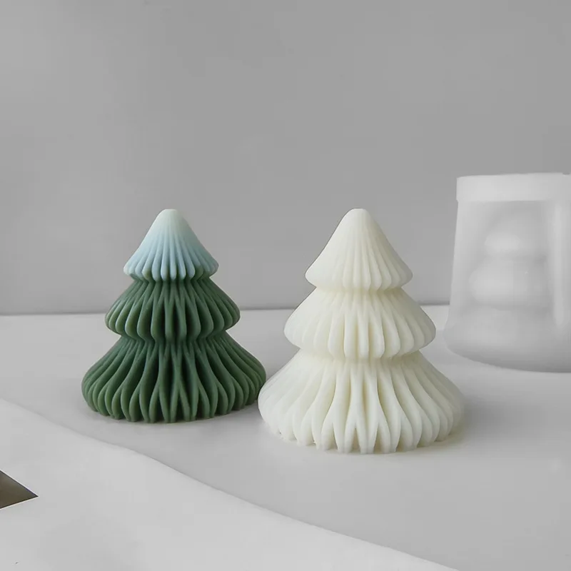 3D Christmas Tree Aroma Candle Silicone Mold DIY Handmade Plaster Resin Soap Ornament Mould Candle Making Supplies
3D Christmas Tree Aroma Candle Silicone Mold DIY Handmade Plaster Resin Soap Ornament Mould Candle Making Supplies