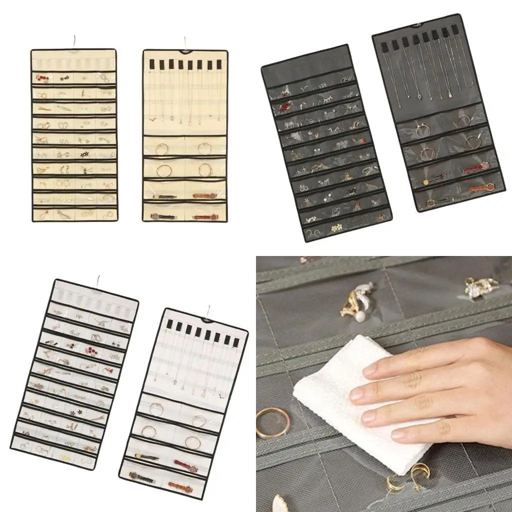 J78F Практичный шкаф для хранения ювелирных изделий 48 карманов для колец и браслетов
J78F Практичный шкаф для хранения ювелирных изделий 48 карманов для колец и браслетов