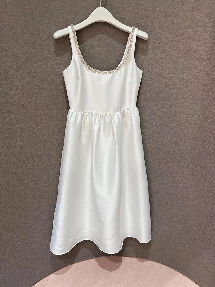 High-End Women's Floral Tulle Gown with Diamond Embellishments And Waist-Cinching Strap Design Commute Style High Waist A-Lin...
High-End Women's Floral Tulle Gown with Diamond Embellishments And Waist-Cinching Strap Design Commute Style High Waist A-Lin...