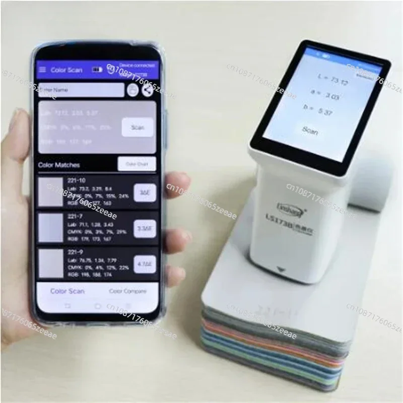 for Coating Ceramic Plastic Paint Color Measurement Comparison Linshang LS175 Smart Touch Screen Colorimeter
for Coating Ceramic Plastic Paint Color Measurement Comparison Linshang LS175 Smart Touch Screen Colorimeter