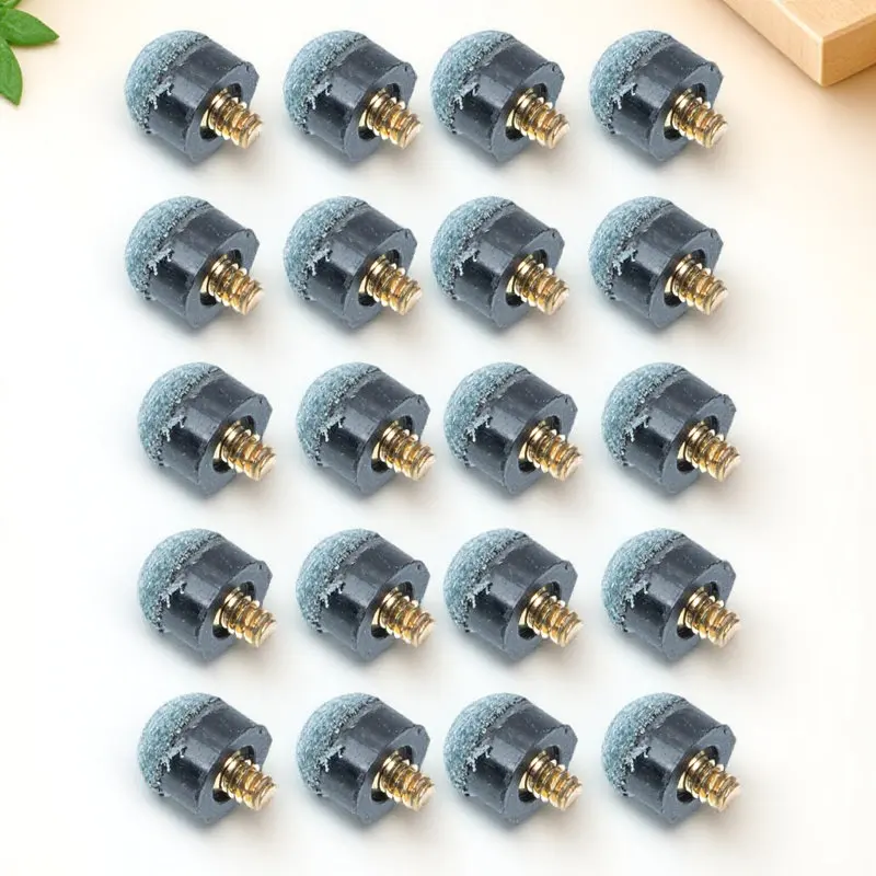 20Pcs Billiard Pool Cue Tips Screw-on Replacement for Cue Stick Control Precision Long-Lasting Portable Convenient Use
20Pcs Billiard Pool Cue Tips Screw-on Replacement for Cue Stick Control Precision Long-Lasting Portable Convenient Use