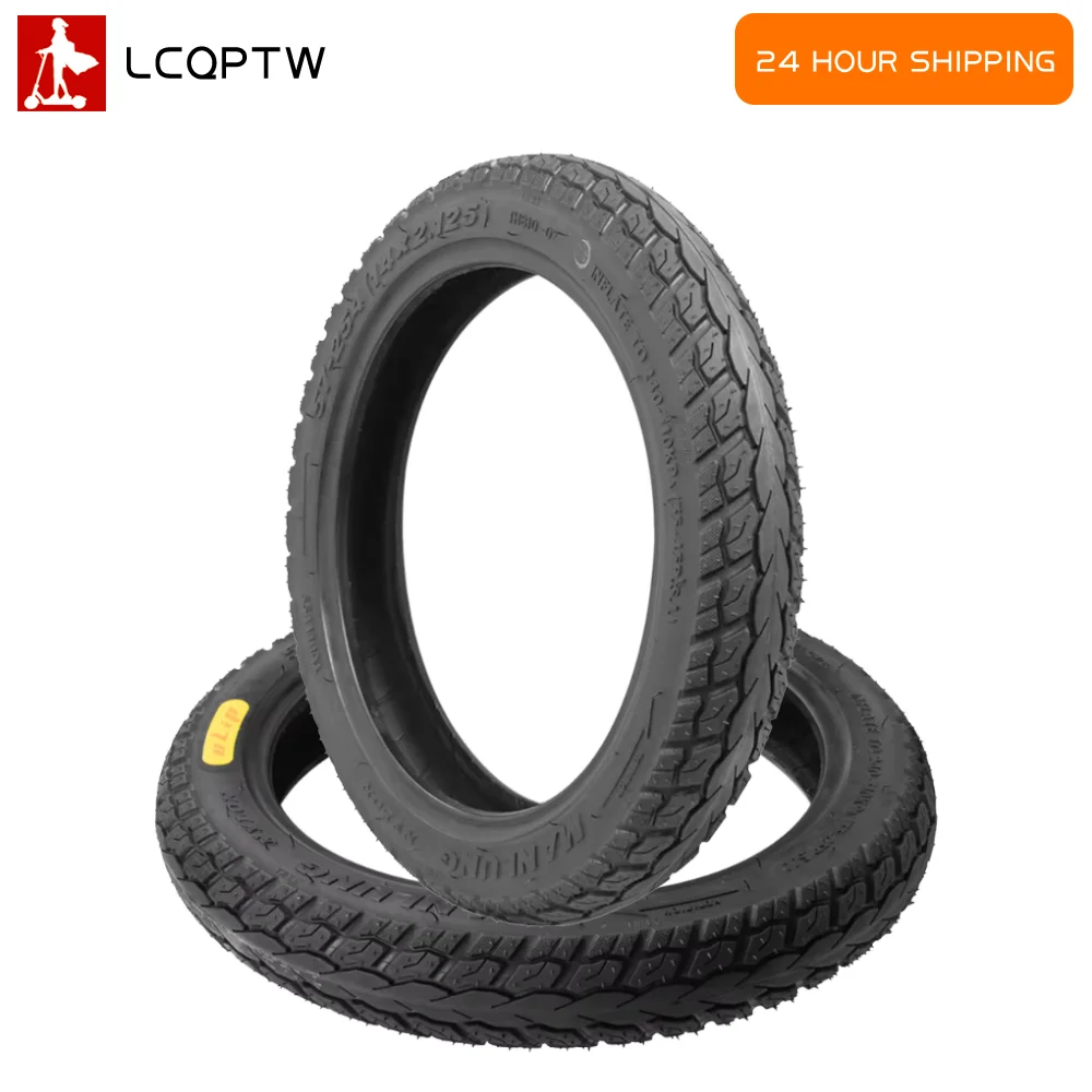 14x2.125 (57-254) Pneumatic Tyre Outer Tire for Electric Bicycle Electric Scooter 14 Inch Wheel Tyre Replacement Accessories
14x2.125 (57-254) Pneumatic Tyre Outer Tire for Electric Bicycle Electric Scooter 14 Inch Wheel Tyre Replacement Accessories