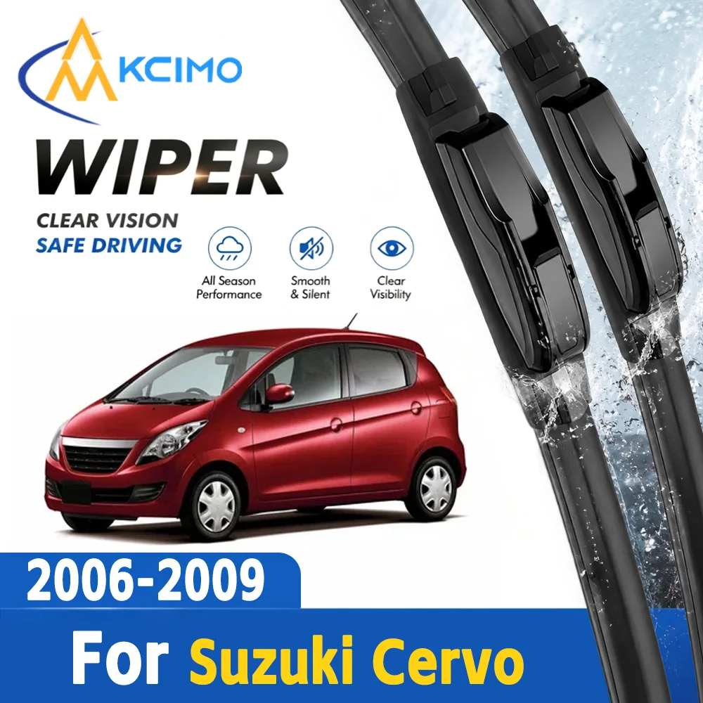 High Clear View Premium Auto Front Windshield Wiper Blades No Noise Quiet Wiper Replacement Parts for Suzuki Cervo 2006-2009
High Clear View Premium Auto Front Windshield Wiper Blades No Noise Quiet Wiper Replacement Parts for Suzuki Cervo 2006-2009
