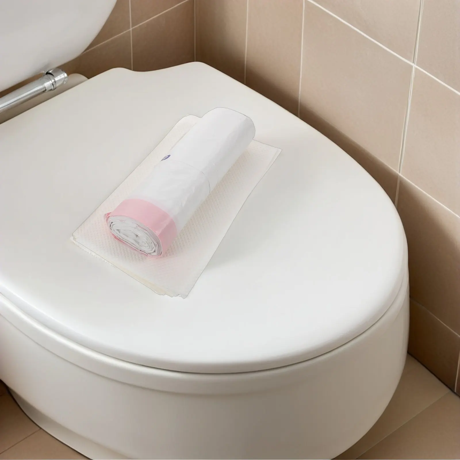 1Set Disposable Commode Liner Bags with Absorbent Pads 2 Rolls 40 Sheets Urine Locking Odor Blocking Toilet Liner for Adults
1Set Disposable Commode Liner Bags with Absorbent Pads 2 Rolls 40 Sheets Urine Locking Odor Blocking Toilet Liner for Adults
