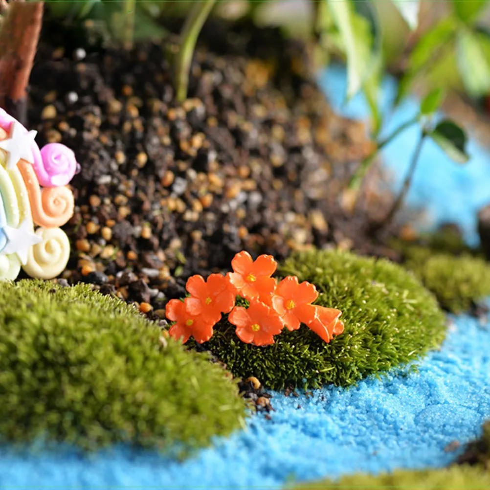 10 Pcs Simulated Flower Decorations Moss Micro Landscape Mini Garden Flowers Miniature
10 Pcs Simulated Flower Decorations Moss Micro Landscape Mini Garden Flowers Miniature